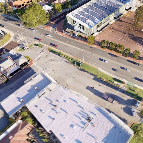 Service 1 - aerial LiDAR square